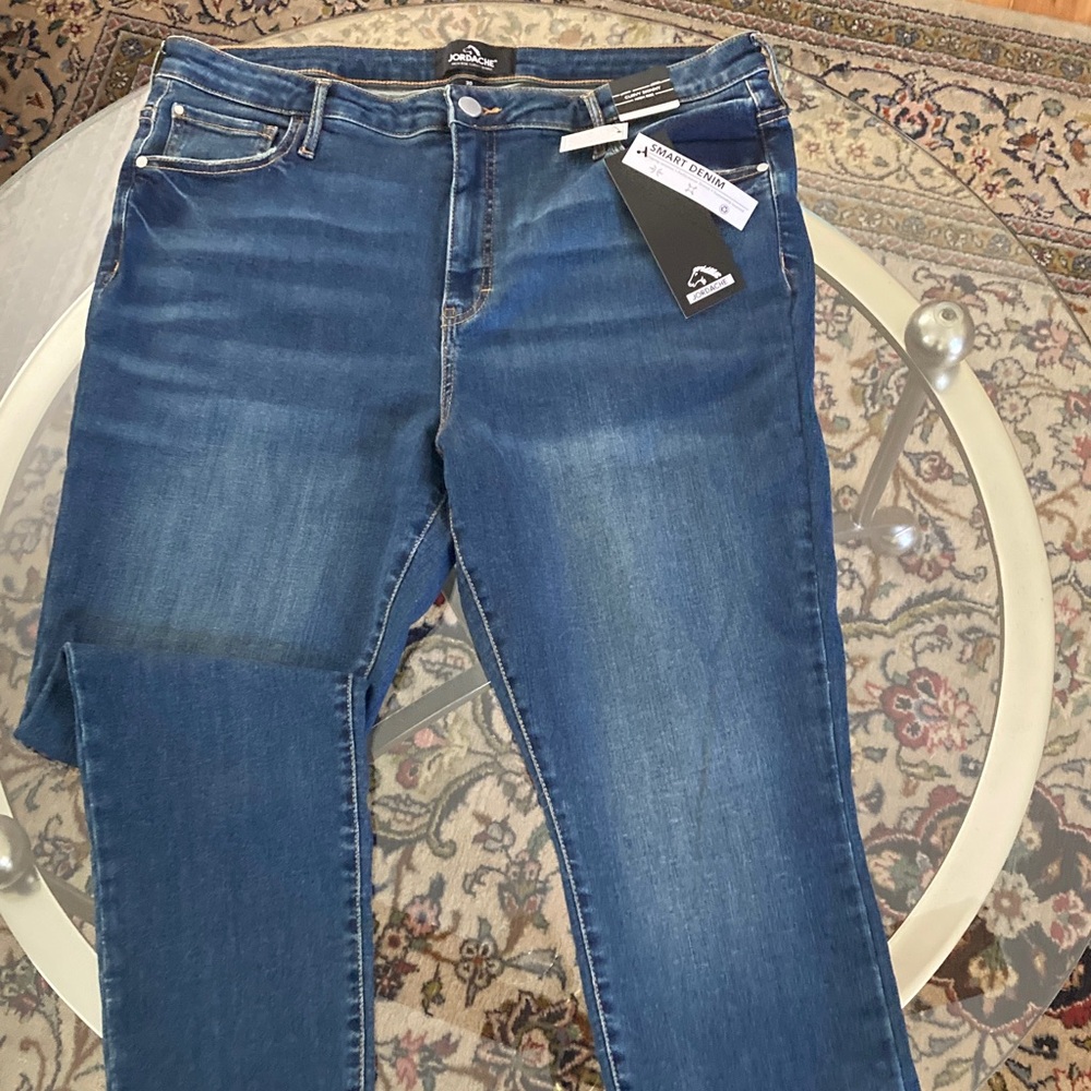 Jordache Women's Deep Blue Skinny Jeans